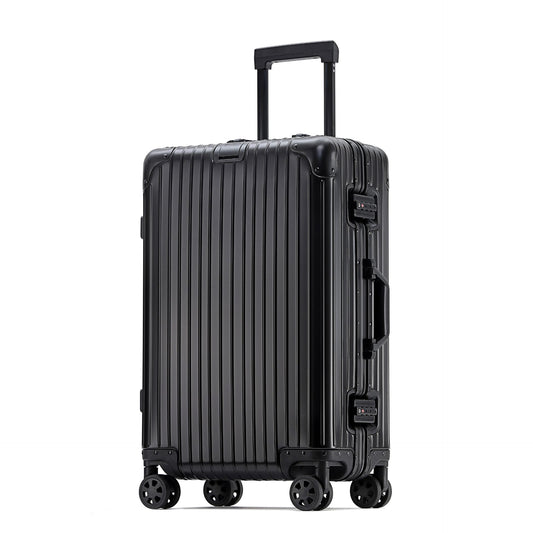 Aluminum Carry-On and Checked Luggage with Spinner Wheels SKU 85009