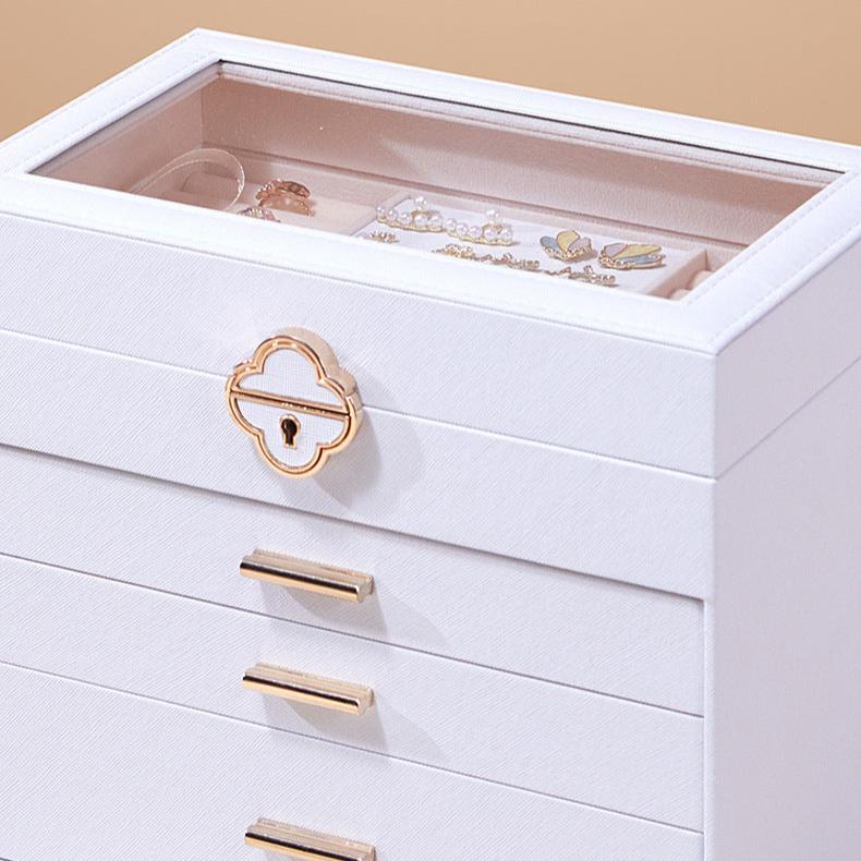 Large Four Layer Jewelry Box SKU 21105