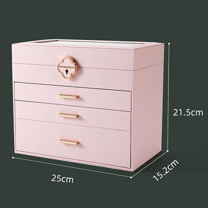 Large Four Layer Jewelry Box SKU 21105