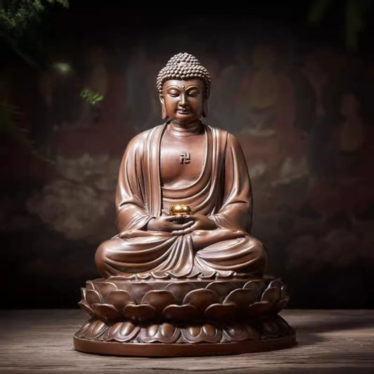 Buddha Trinity (Shakyamuni, Medicine, Amitabha) Brass Statue 33004