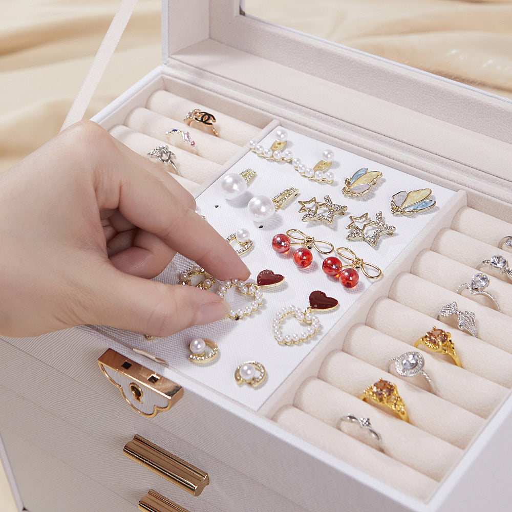 Large Four Layer Jewelry Box SKU 21105