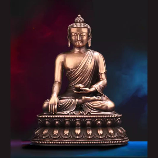 Shakyamuni Buddha Statue Copper Made 33005