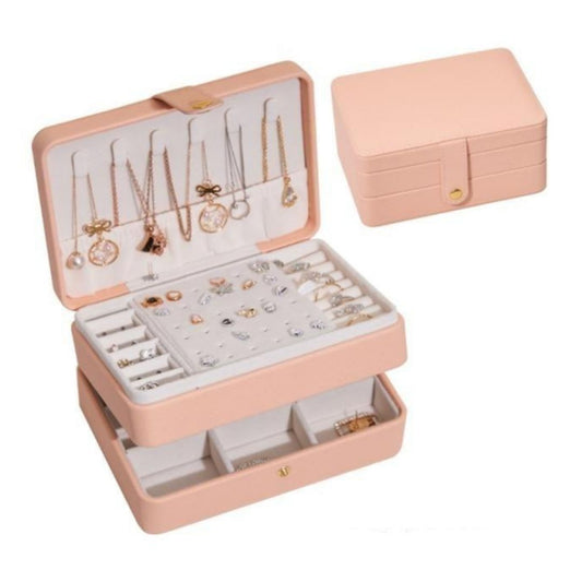 Utopi Leather Jewelry Box for Travel S5 SKU 21038