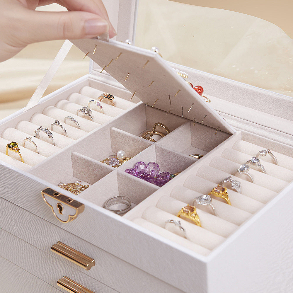 Large Four Layer Jewelry Box SKU 21105