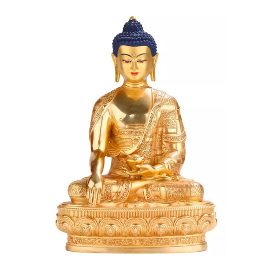 Shakyamuni Buddha Statue Brass Made 33007
