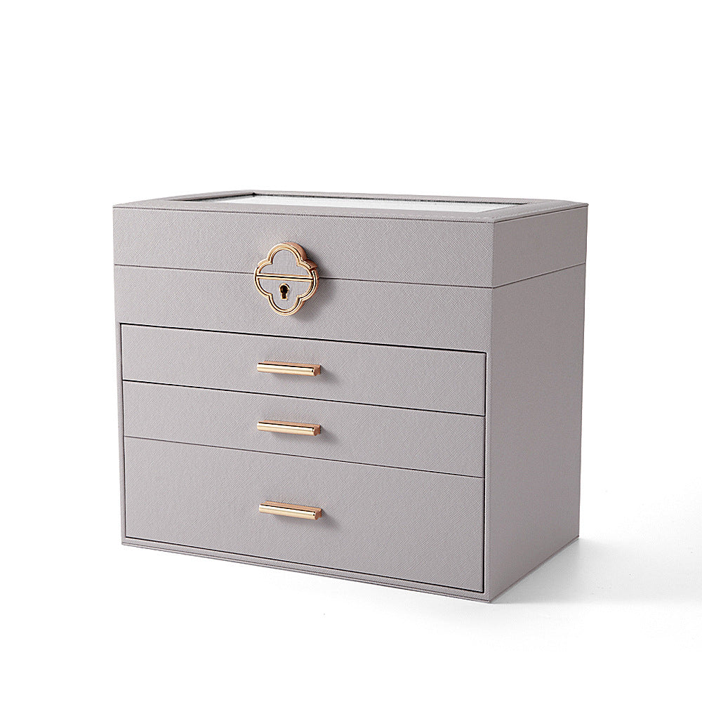 Large Four Layer Jewelry Box SKU 21105