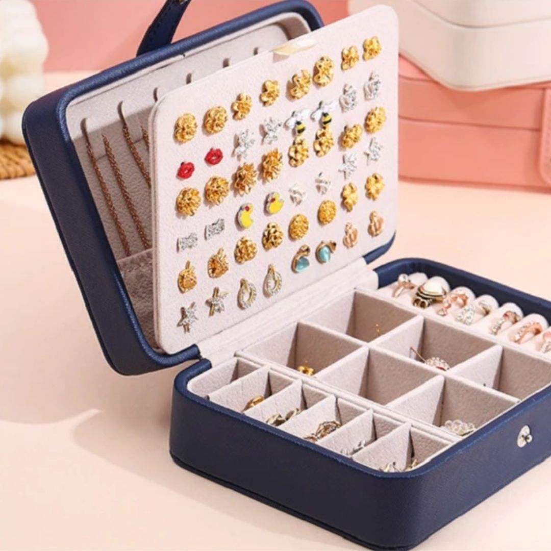 Utopi Leather Jewelry Box for Travel SKU 21039
