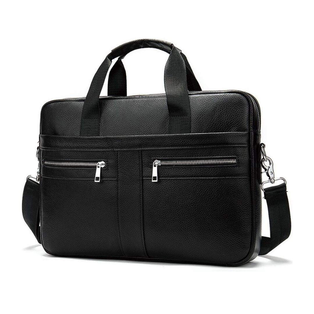 Leather Messenger Laptop Shoulder Bag for Men 82021
