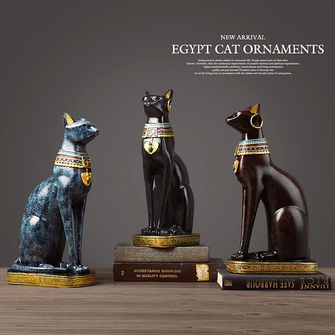 Egyptian Cat Figurine SKU 10004