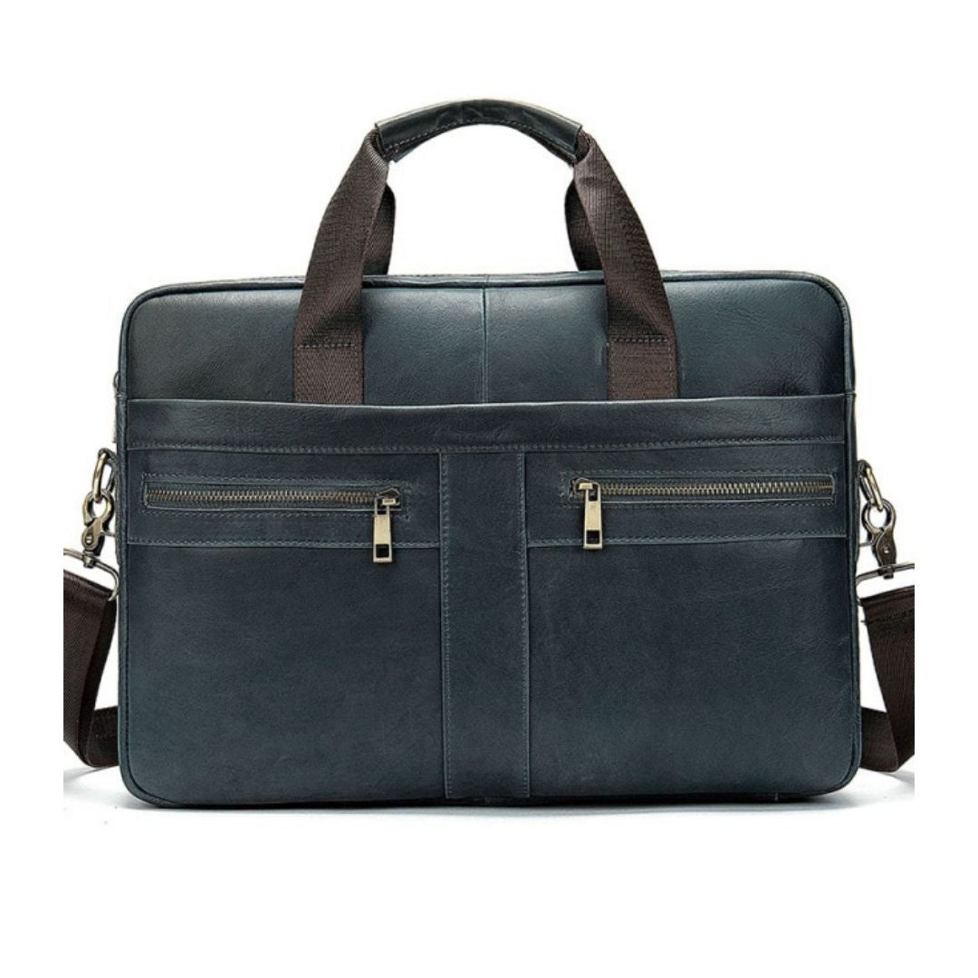 Leather Messenger Laptop Shoulder Bag for Men 82021