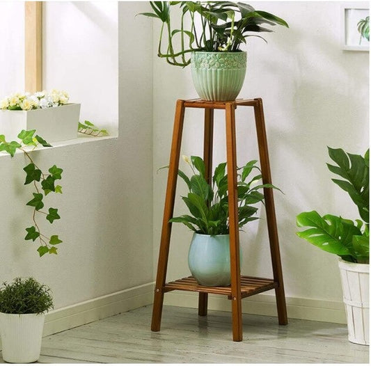 Solid Wood Plant Pot Stand for Indoor and Outdoor SKU 35011
