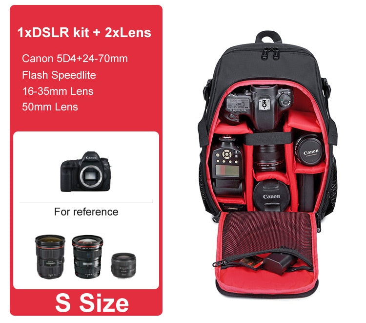 Waterproof Photography Camera Backpack Bag 82011