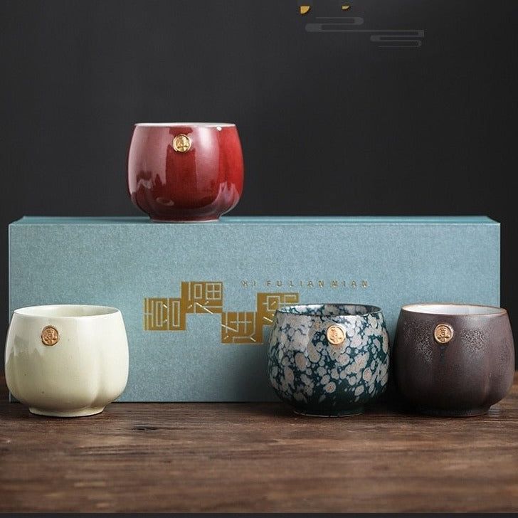 Japanese Ceramic Tea Cup Set