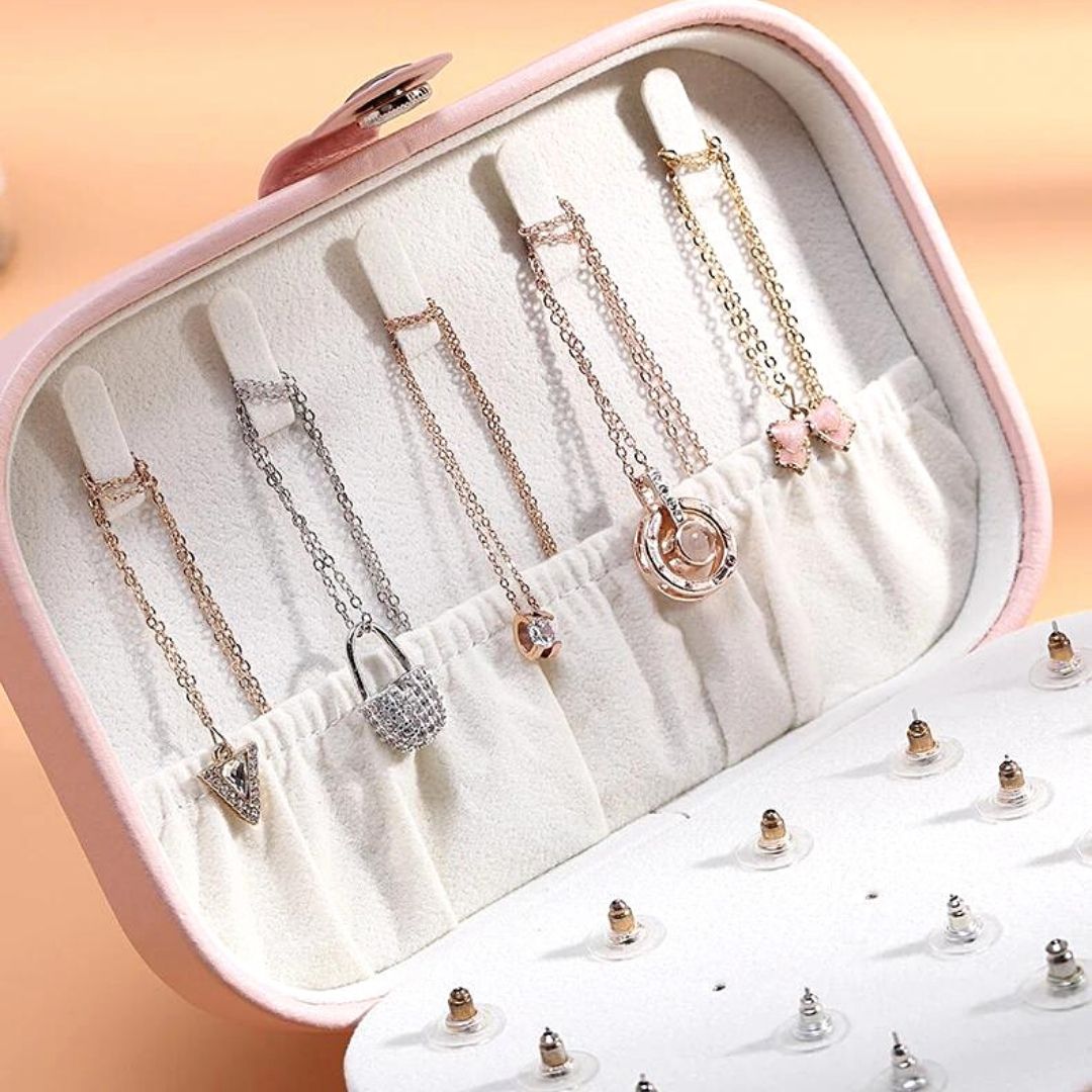 Utopi Leather Jewelry Box for Travel SKU 21025