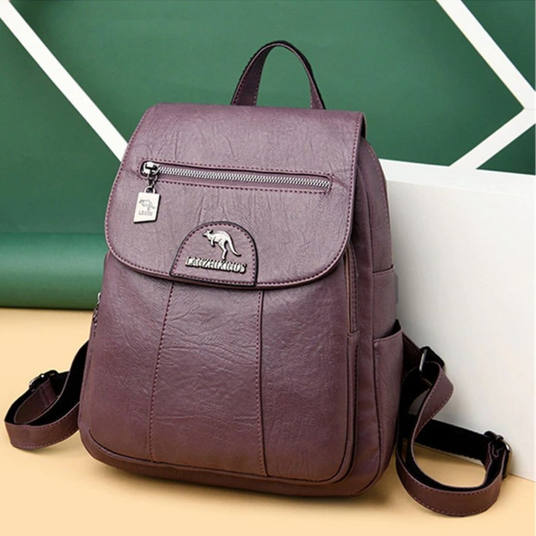 Cute Bookbag Leather Backpack Purse for Women 82033
