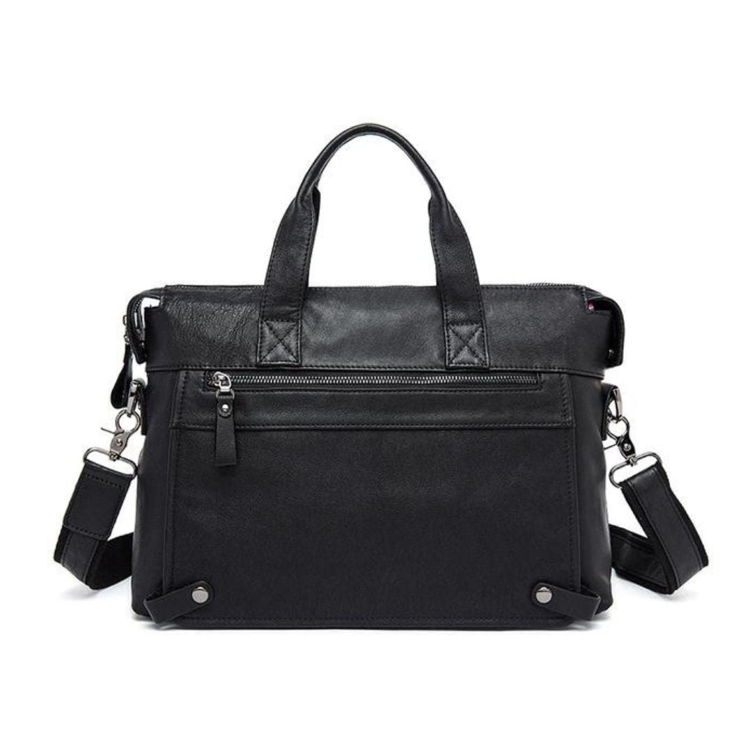 Leather Messenger Laptop Shoulder Bag for Men 82025