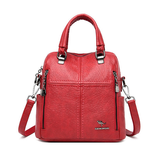 Leather Shoulder Purse Handbag for Women 83005