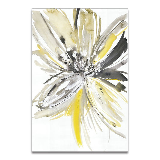 Watercolor Flower Art Print on Canvas