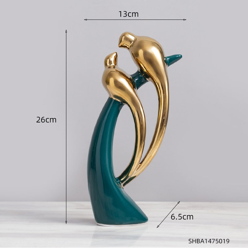 Ceramic Modern Style Art Abstract Statue