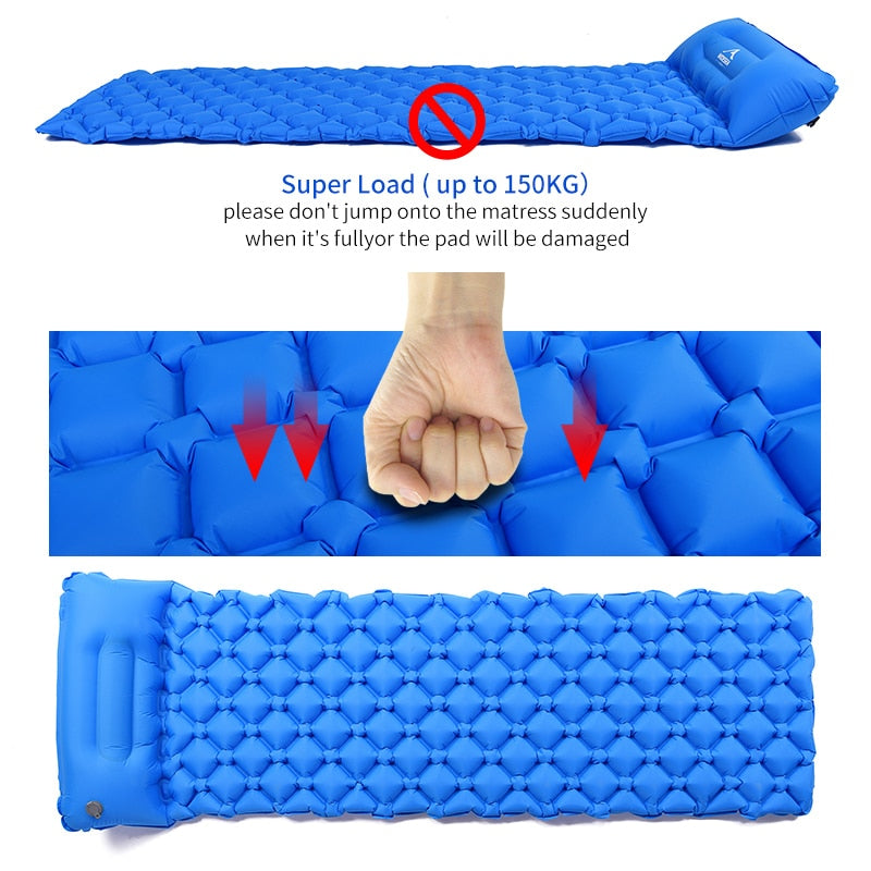 Outdoor Camping Inflatable Sleeping Pad