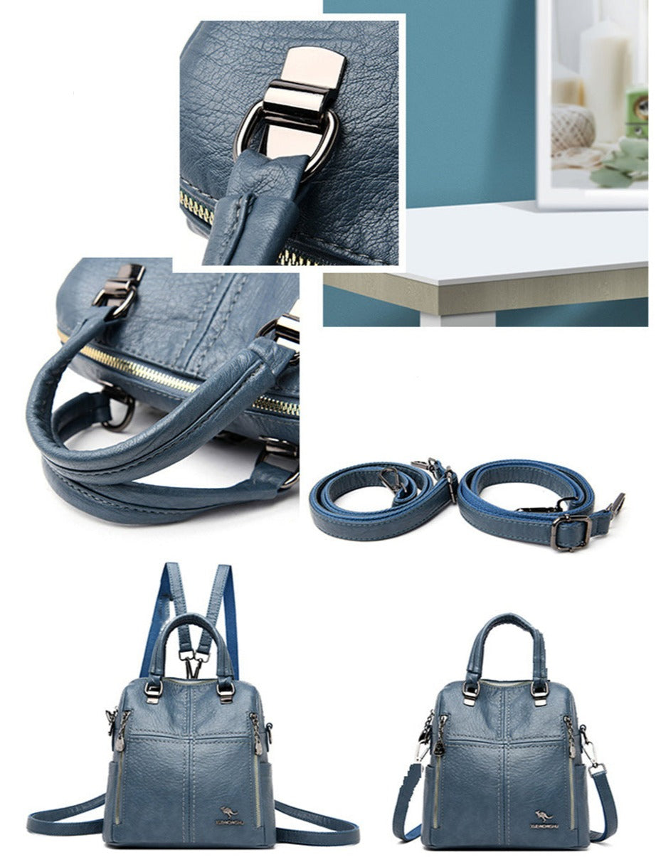 Leather Shoulder Purse Handbag for Women 83005