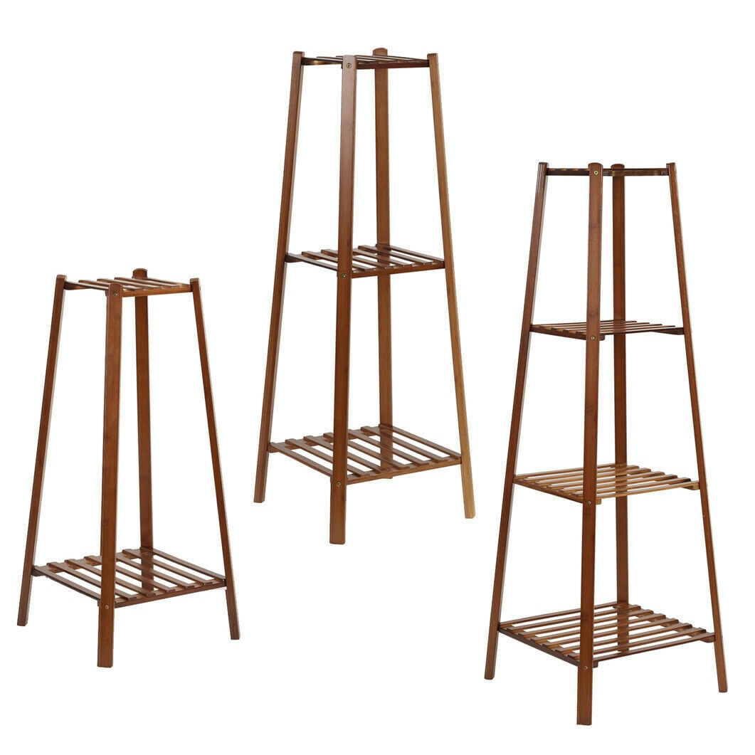 Solid Wood Plant Pot Stand for Indoor and Outdoor SKU 35011