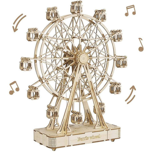3D Puzzle DIY Wooden Model Ferris Wheel