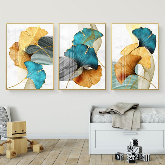 Nature Leaf Art Print on Canvas