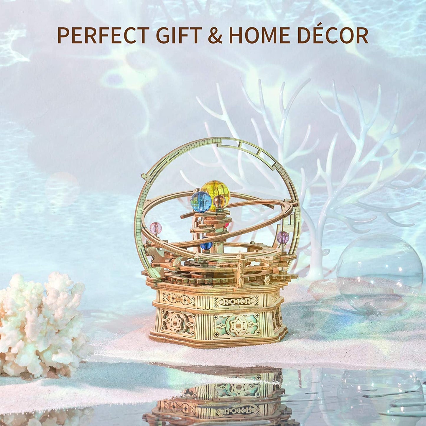 3D Puzzle DIY Wooden Model Music Box