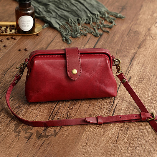 Leather Crossbody Bag for Women 82006