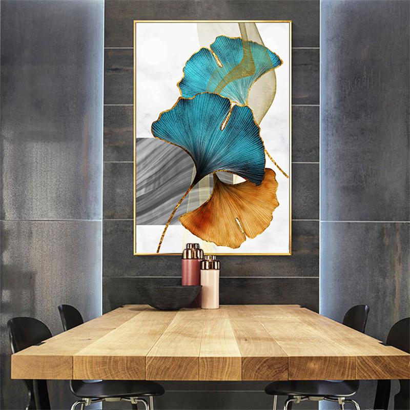 Nature Leaf Art Print on Canvas