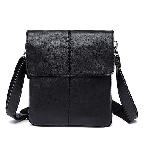 Leather Messenger Shoulder Bag for Men 82028
