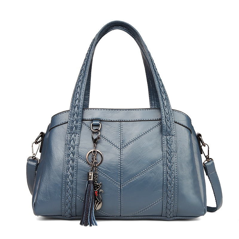 Leather Shoulder Purse Handbag for Women 83004