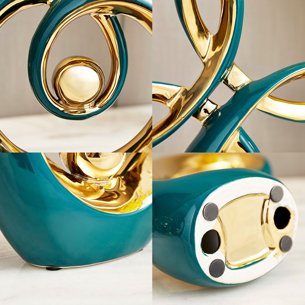Ceramic Modern Style Art Abstract Statue