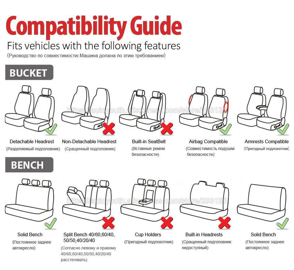 Car Seat Covers for Vehicle Universal