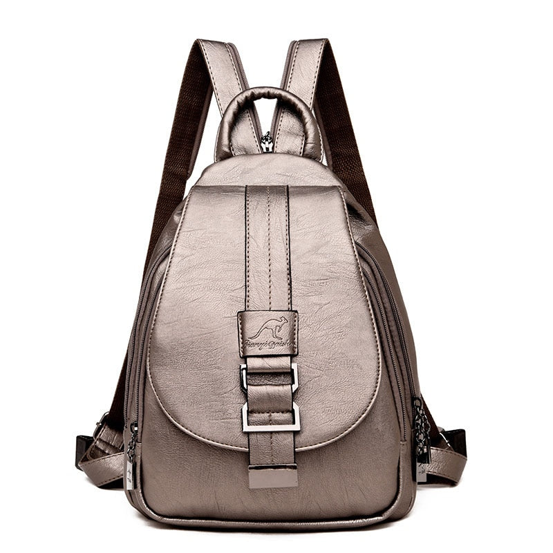Cute Bookbag PU Leather Backpack Purse for Women 82035