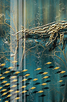 Goldfish Canvas Art Print on Canvas