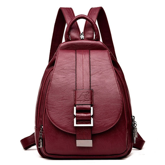 Cute Bookbag PU Leather Backpack Purse for Women 82035