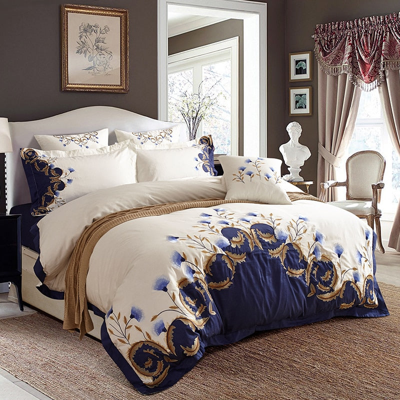 Passion Garden Duvet Cover Set (Egyptian Cotton)