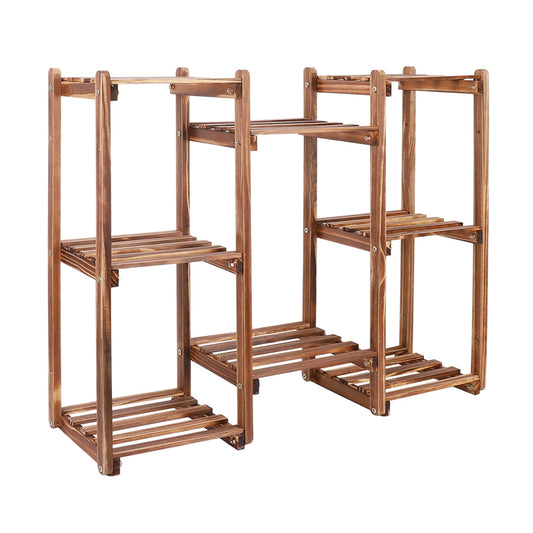 Solid Wood Plant Pot Stand for Indoor and Outdoor SKU 35009
