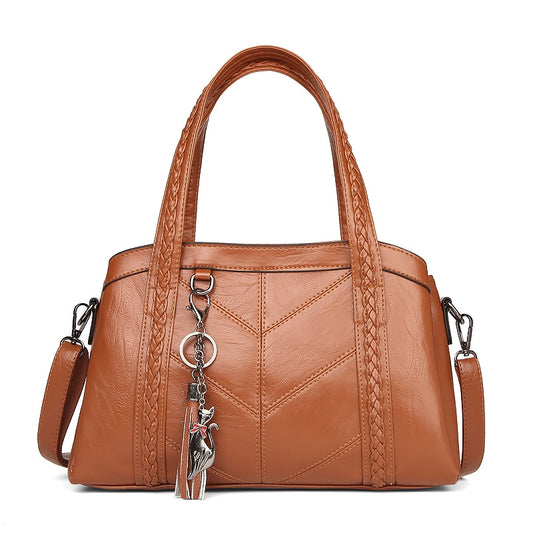 Leather Shoulder Purse Handbag for Women 83004
