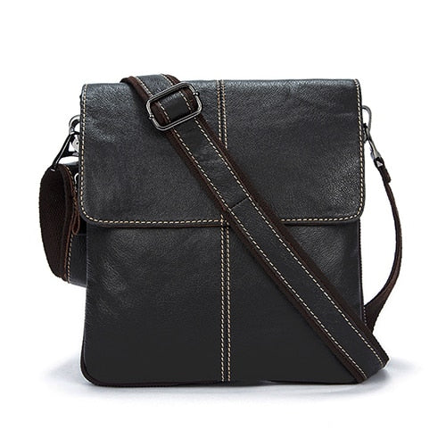 Leather Messenger Shoulder Bag for Men 82028