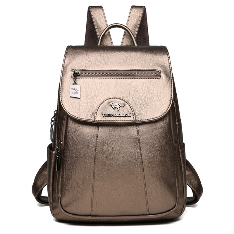 Cute Bookbag Leather Backpack Purse for Women 82033
