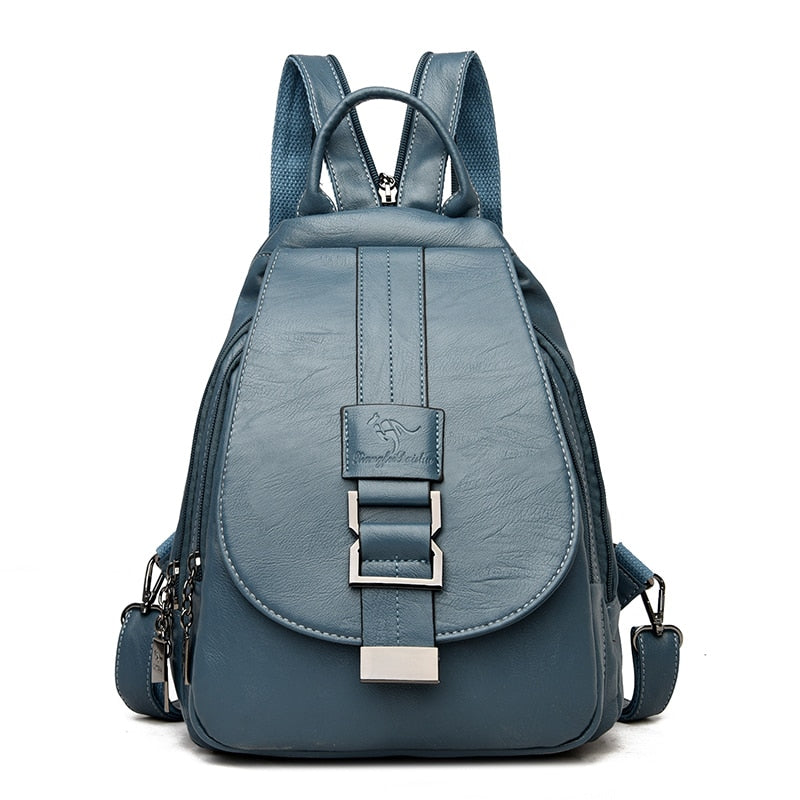 Cute Bookbag PU Leather Backpack Purse for Women 82035