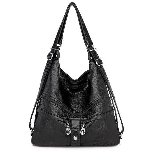 Leather Shoulder Purse Handbag for Women 83006