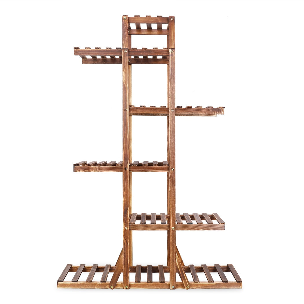 Solid Wood Plant Pot Stand for Indoor and Outdoor SKU 35017