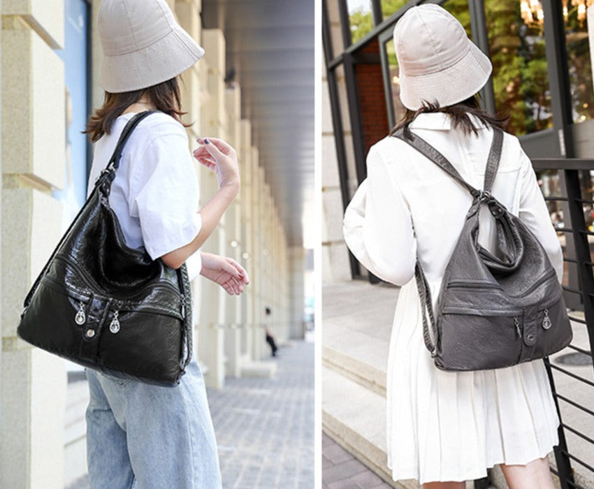 Leather Shoulder Purse Handbag for Women 83006