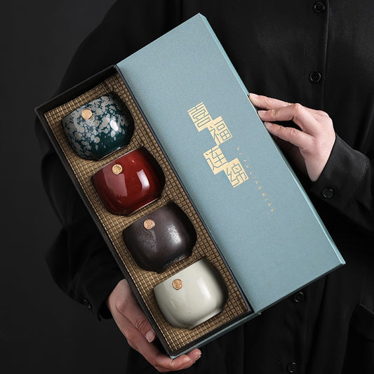 Japanese Ceramic Tea Cup Set