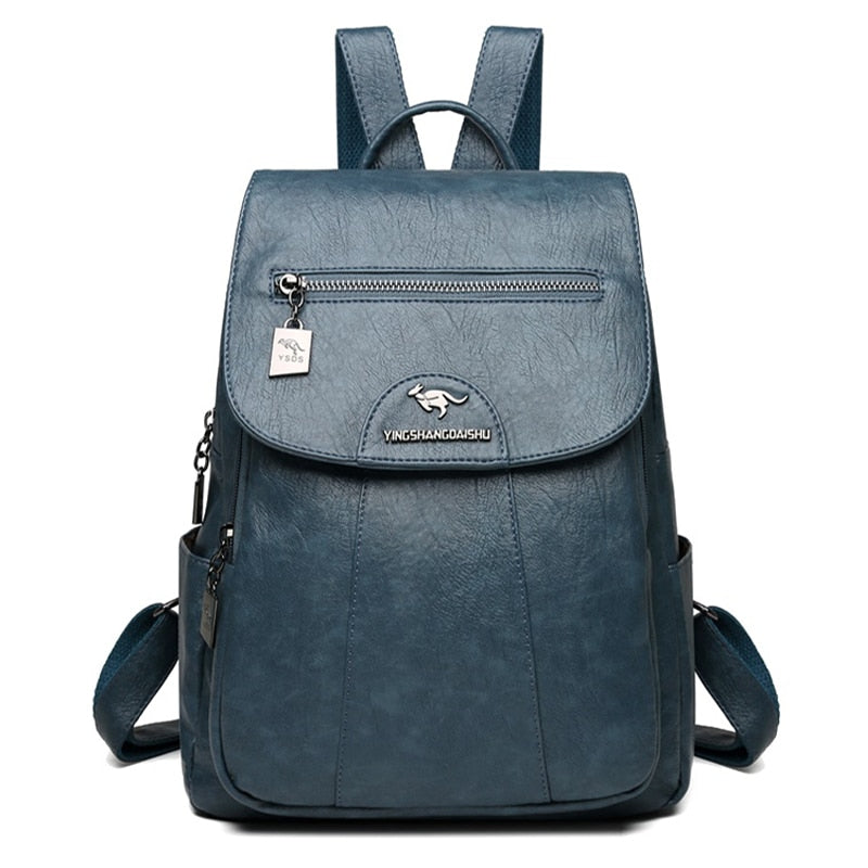Cute Bookbag Leather Backpack Purse for Women 82033