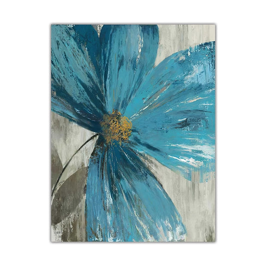 Blue Dreams in Summer Art Print on Canvas